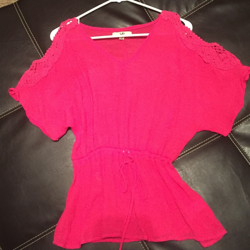 Cold shoulder blouse